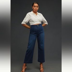 Anthropologie Pilcro Wide Leg Skipper Jean